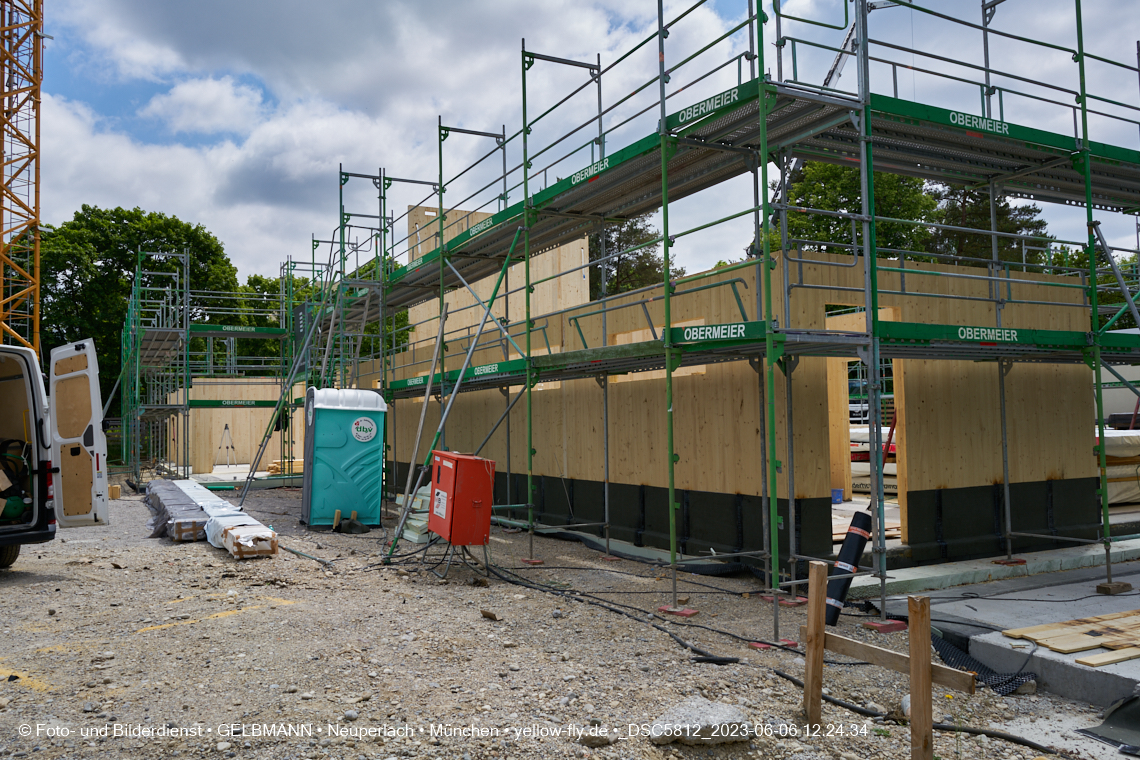 06.06.2023 - Neue Wände für das Haus für Kinder in Neuperlach in München